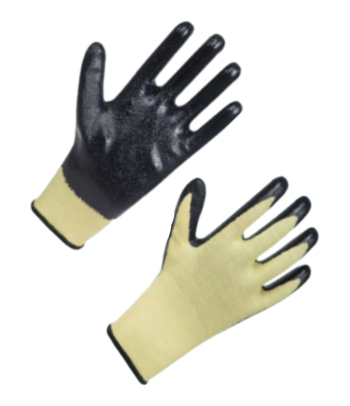 Перчатки КРИПТОН трикотажные антипорезные с частичным текстурированным нитриловым покрытием (1/2) Санкт-Петербург
