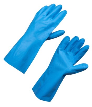 Перчатки химически стойкие нитриловые модель 009 Уфа