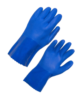 Перчатки химически стойкие ПВХ модель 008 Уфа