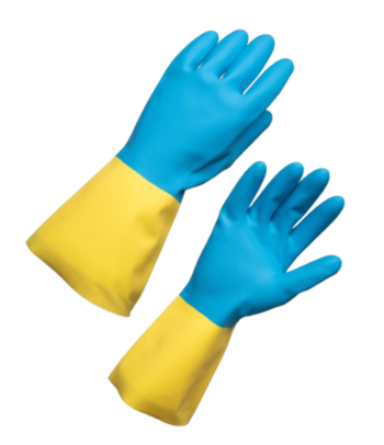 Перчатки химически стойкие из латекса с неопреном модель 493 Ульяновск