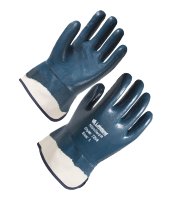 Перчатки Нитрогард с крагами с полным нитриловым покрытием Нижневартовск
