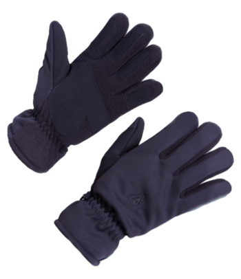 Перчатки флисовые утепленные с накладками из полиуретана Волгоград