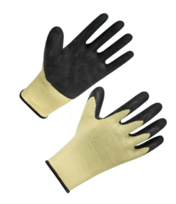 Перчатки КРИПТОН трикотажные антипорезные с частичным текстурированным латексным покрытием (1/2) Волгоград