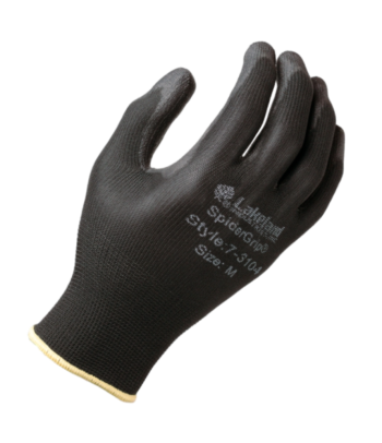 Перчатки  SpiderGrip 7-3104 с полиуретановым покрытием черные Волгоград