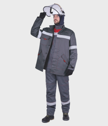 Куртка-накидка термостойкая мужская от термических рисков электрической дуги модель «ЭлектроСтоп ТЕРМО», тип В/хн Н-2 Улан-Удэ