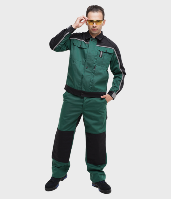 Куртка  КУРАТОР зелёно-черная Чита