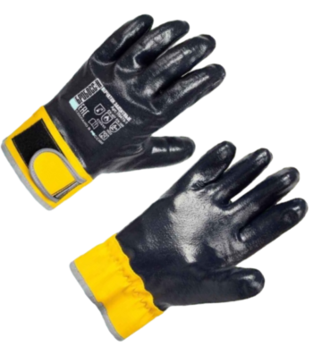 Перчатки антивибрационные ВИБРОБОСС с полным нитриловым покрытием Самара