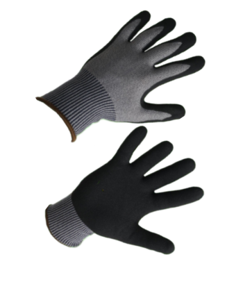 Перчатки ХОРНЕТ-АДАМАС с нитриловым покрытием песочной текстуры, уровень защиты D Омск