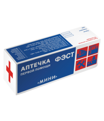 Аптечка первой помощи "МИНИ" для индивидуального пользования (футляр-коробка из пластика) Пенза