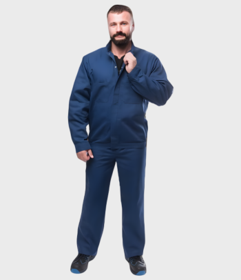 Куртка укороченная мужская синяя ФОТОН Благовещенск